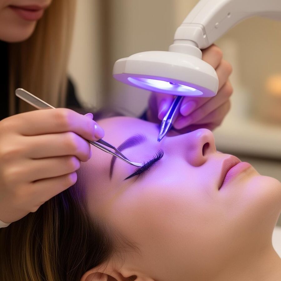 UV-Kleber Technik